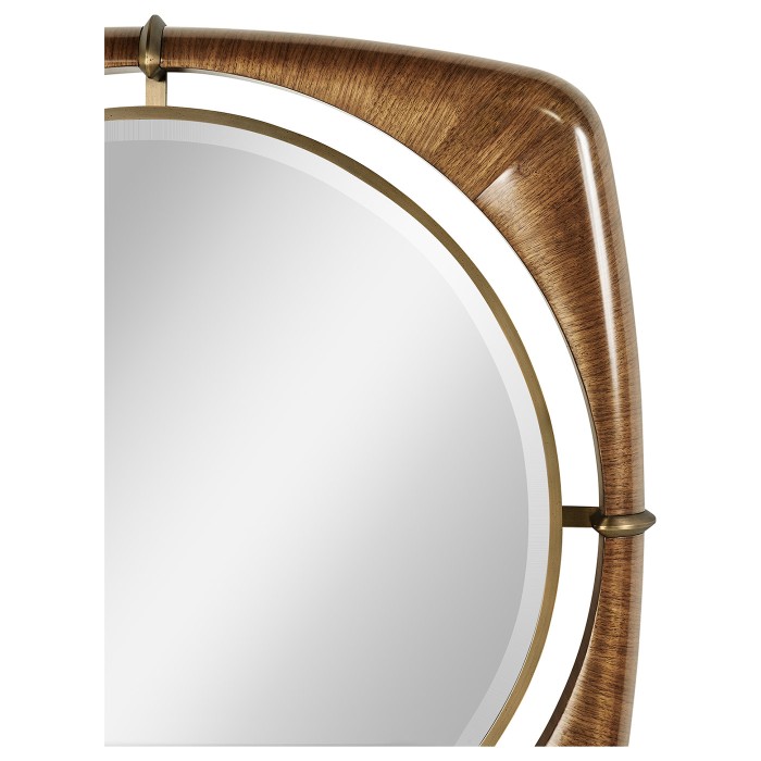 Toulouse Walnut Mirror 42