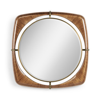 Toulouse Walnut Mirror 42