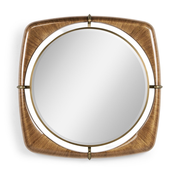 Toulouse Walnut Mirror 42