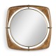Toulouse Walnut Mirror 42
