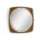 Toulouse Walnut Mirror 52