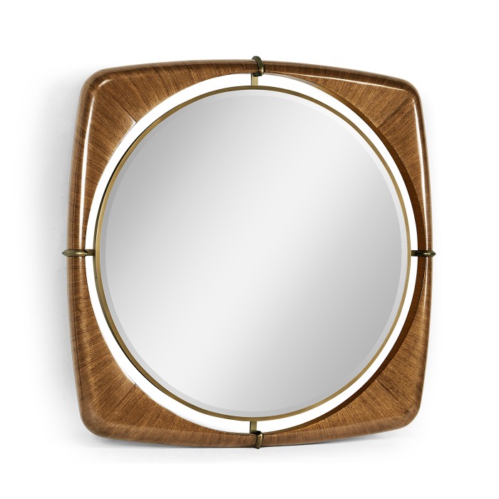 Toulouse Walnut Mirror 52