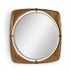 Toulouse Walnut Mirror 52