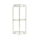 Modern Accents Pedestal Accent Table