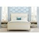 Tideline Bone & Linen-Blend Upholstered Cali King Bed
