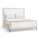 Tideline Bone & Linen-Blend Upholstered Cali King Bed
