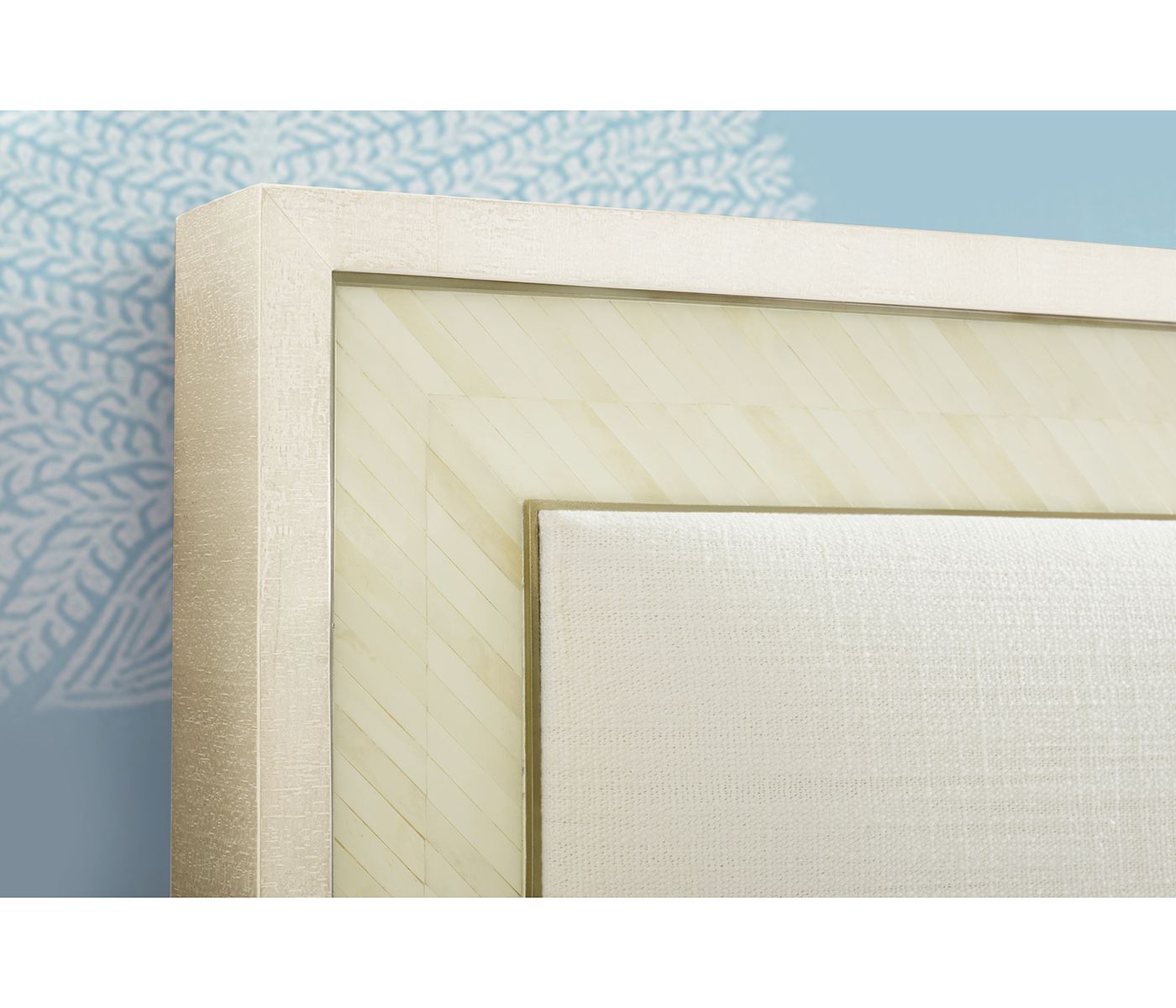 Tideline Bone & Linen-Blend Upholstered UK King Bed