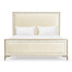 Tideline Bone & Linen-Blend Upholstered Bed