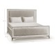 Tideline Bone & Linen-Blend Upholstered Bed