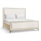 Tideline Bone & Linen-Blend Upholstered Bed