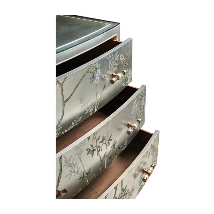 Shimmering Moon Bow Front Chest