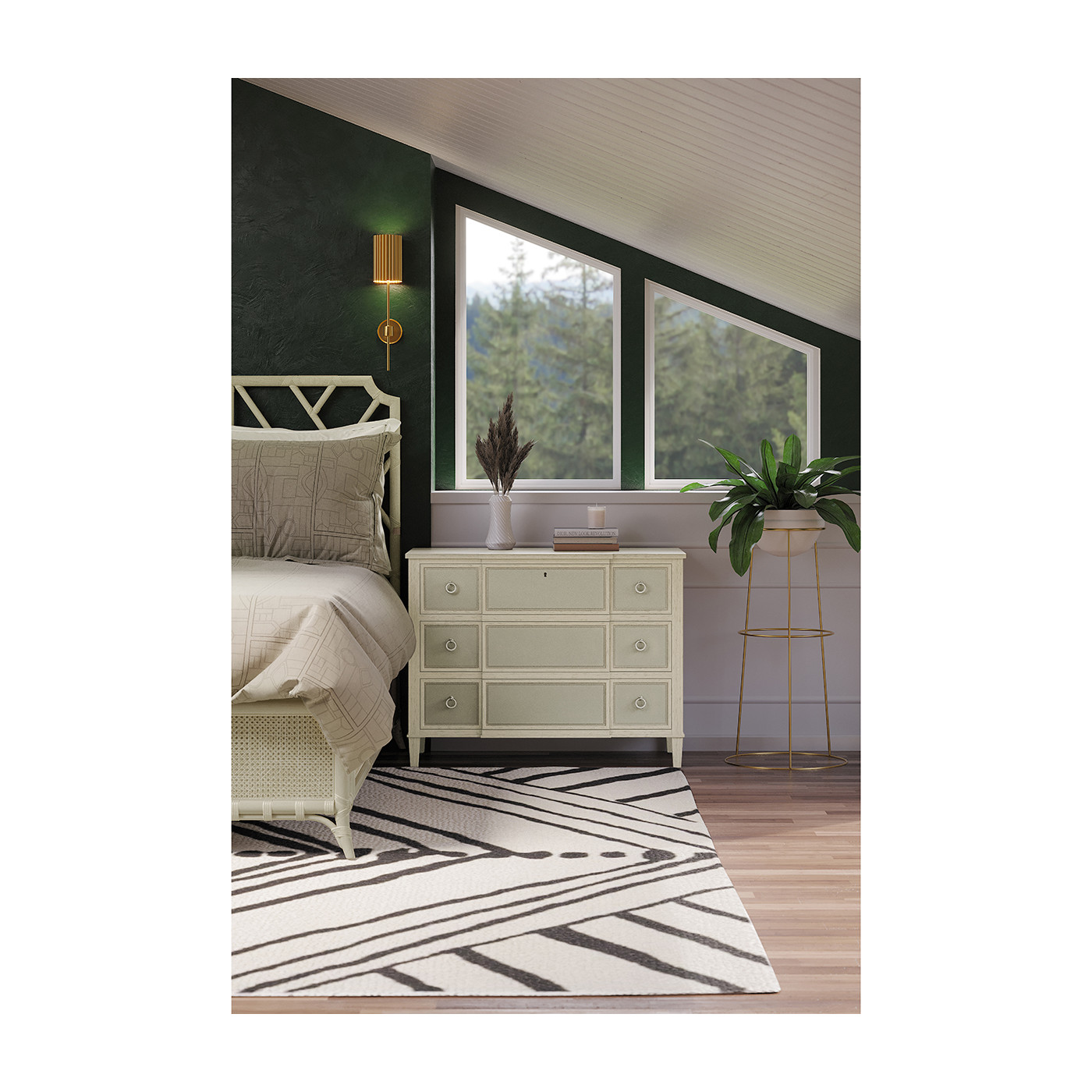 Neap Leather Front Chest