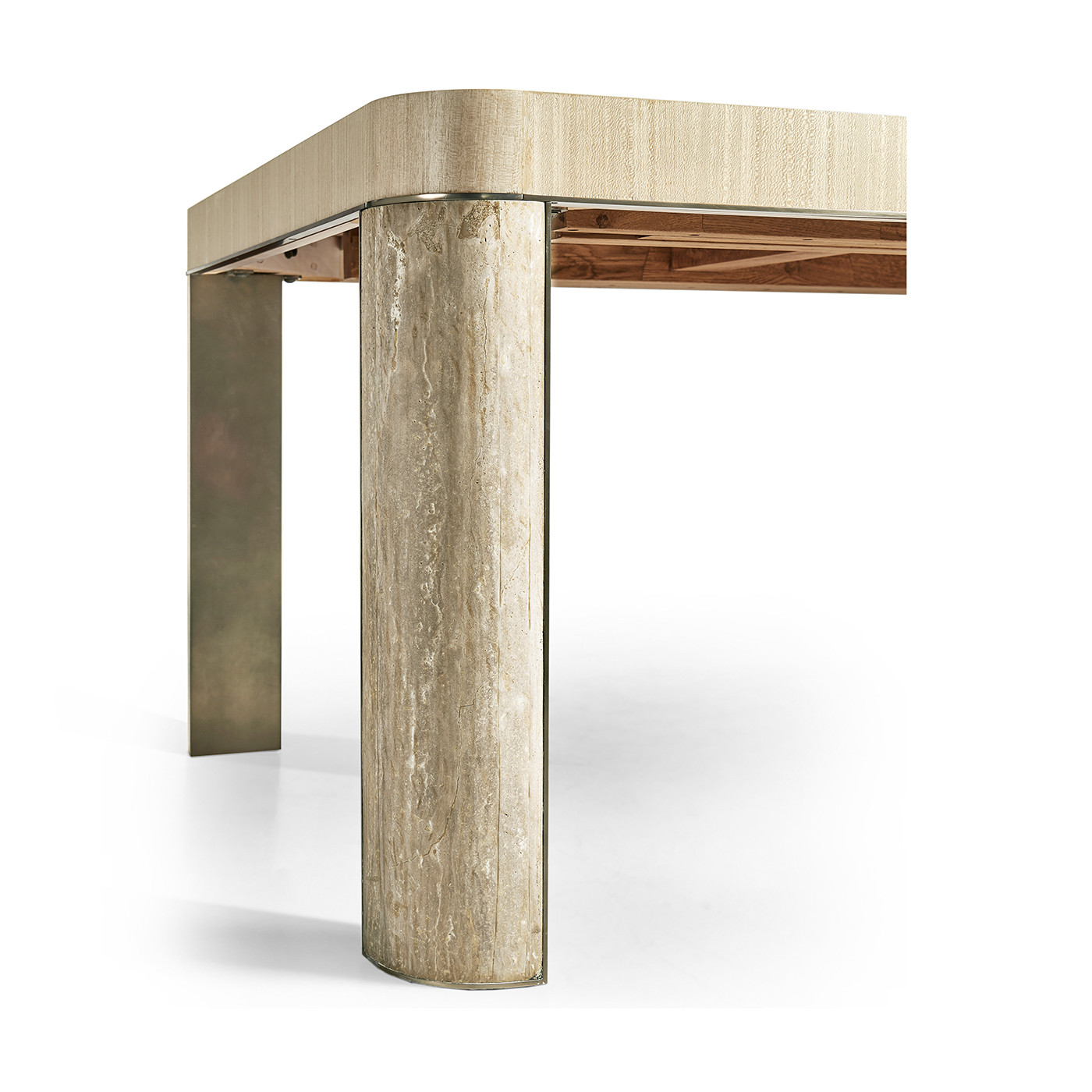 Upwelling Stone Leg Dining Table 96