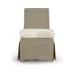 Linen Skirted Parsons Chair