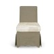 Linen Skirted Parsons Chair