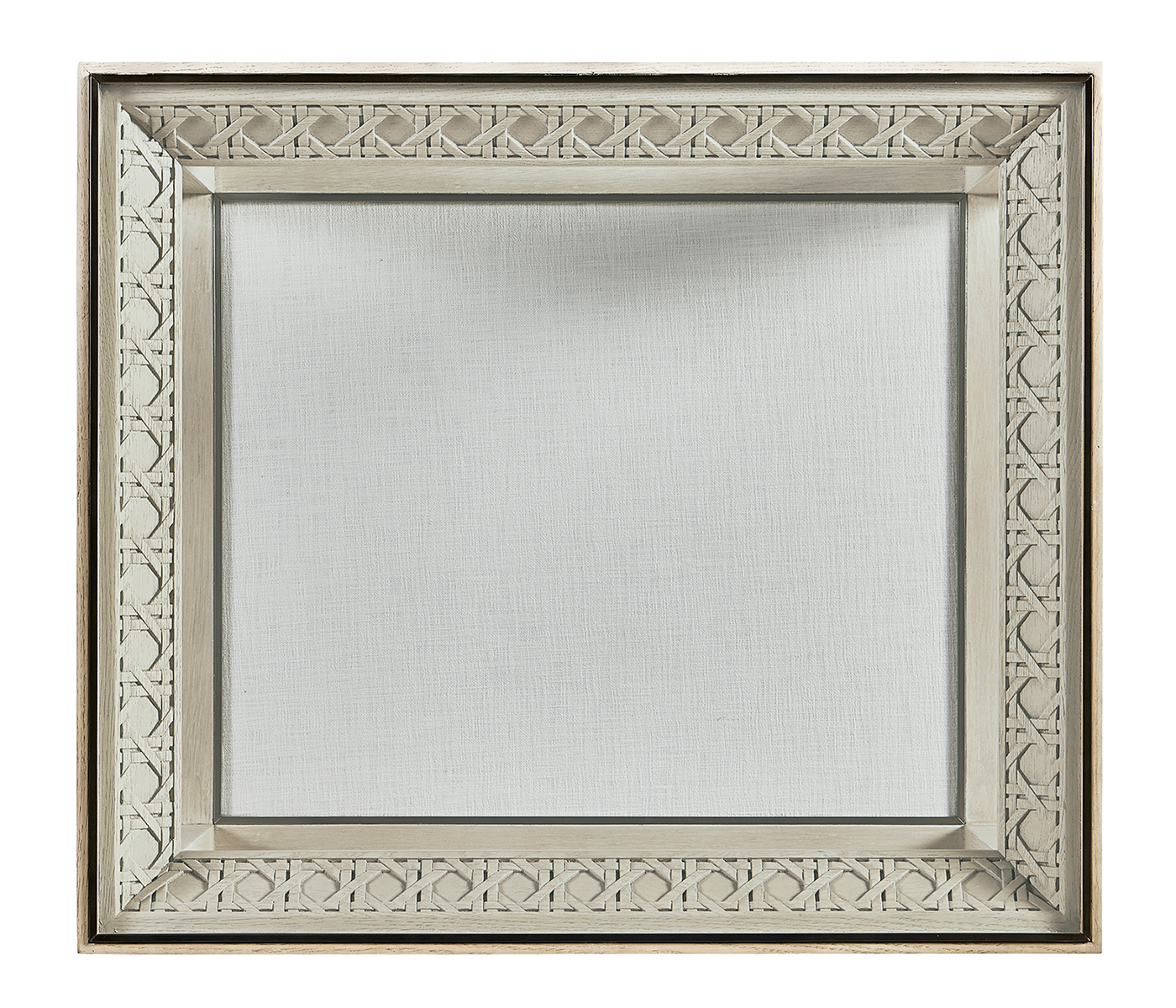 Cnoidal Cane Carved End Table