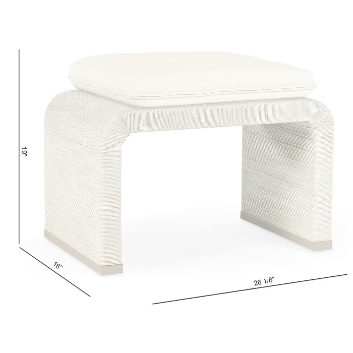 Swell Danish Cord Short Bench