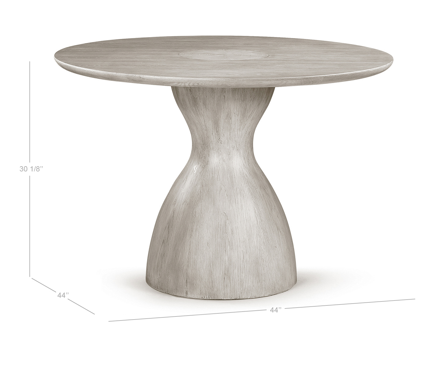 Seamount Oak Pedestal Table