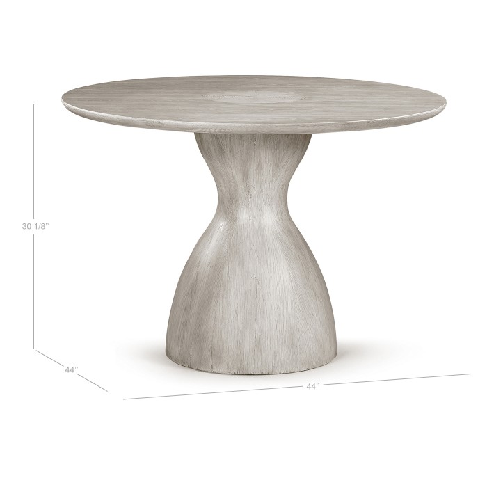 Seamount Oak Pedestal Table 44