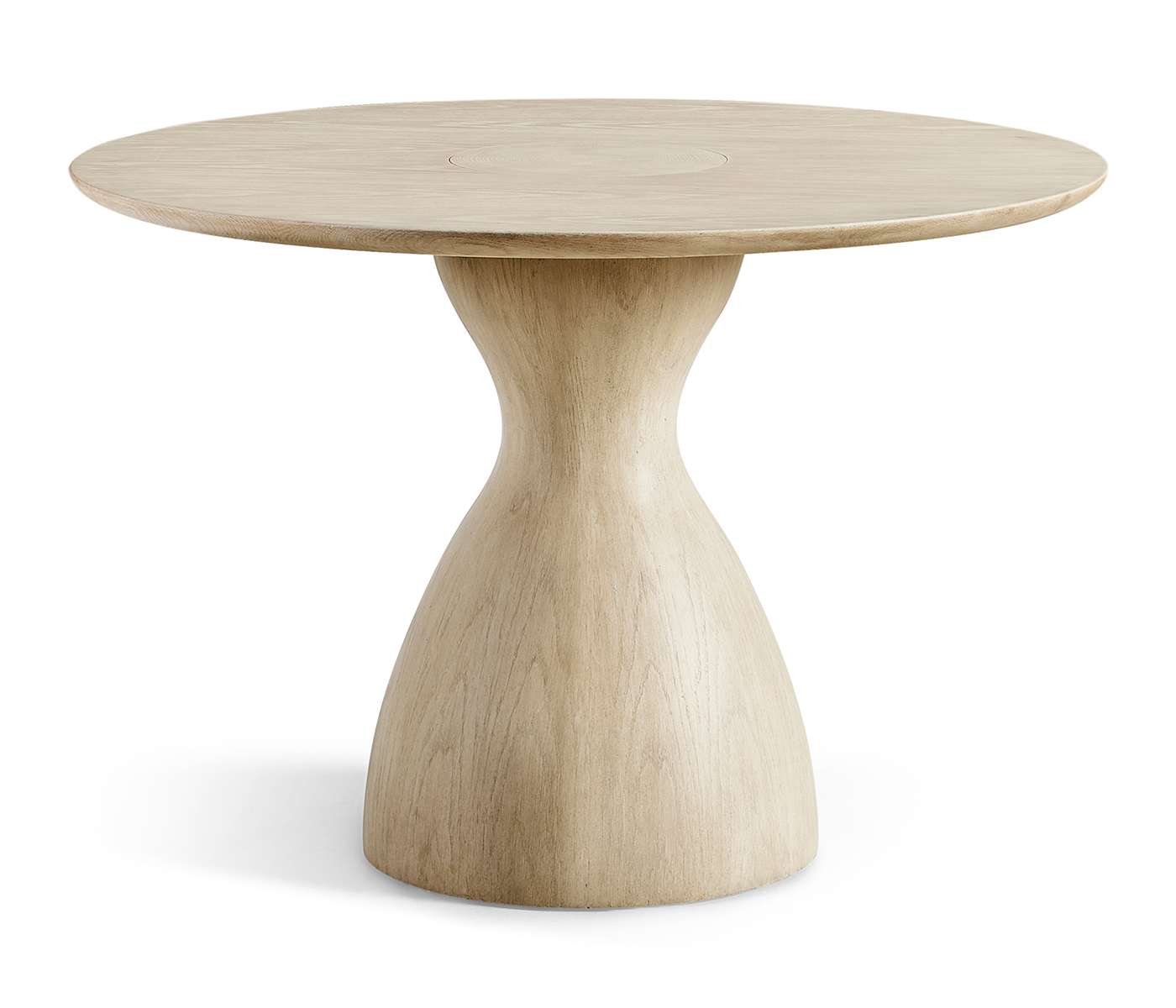 Seamount Oak Pedestal Table