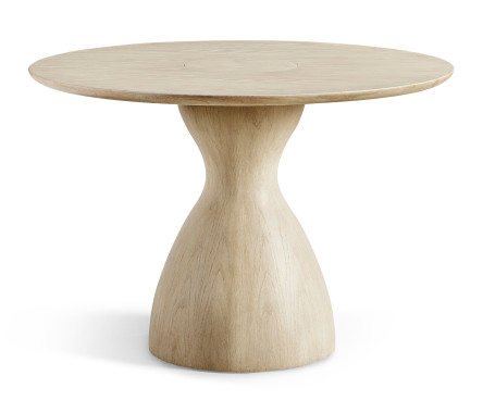 Seamount Oak Pedistal Table