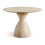 Seamount Oak Pedestal Table 44