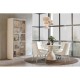 Seamount Oak Pedestal Table 44