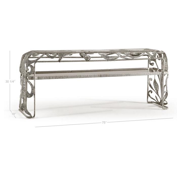 Woven Console Table