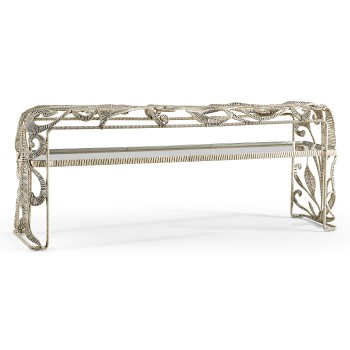Woven Console Table