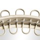 Vorticity Oval Rattan Mirror