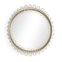 Vorticity Oval Rattan Mirror