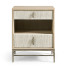 Clapotis Danish Cord Narrow Nightstand
