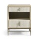 Clapotis Danish Cord Narrow Nightstand