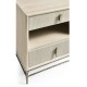 Clapotis Danish Cord Narrow Nightstand