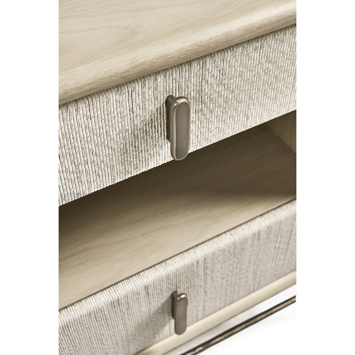Clapotis Danish Cord Narrow Nightstand