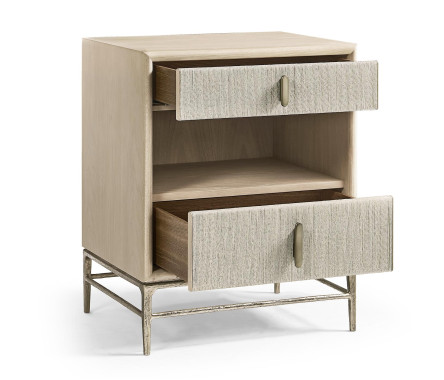 Clapotis Danish Cord Narrow Nightstand