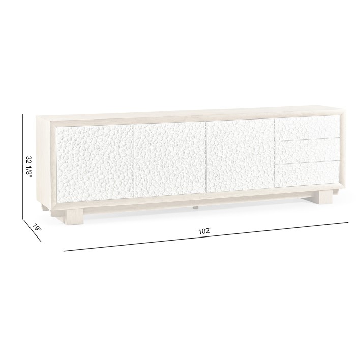 Pelagic Sculpted Entertainment Console