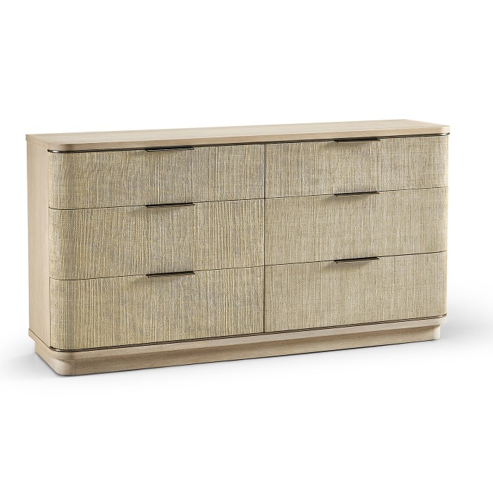 Grasscloth Dresser