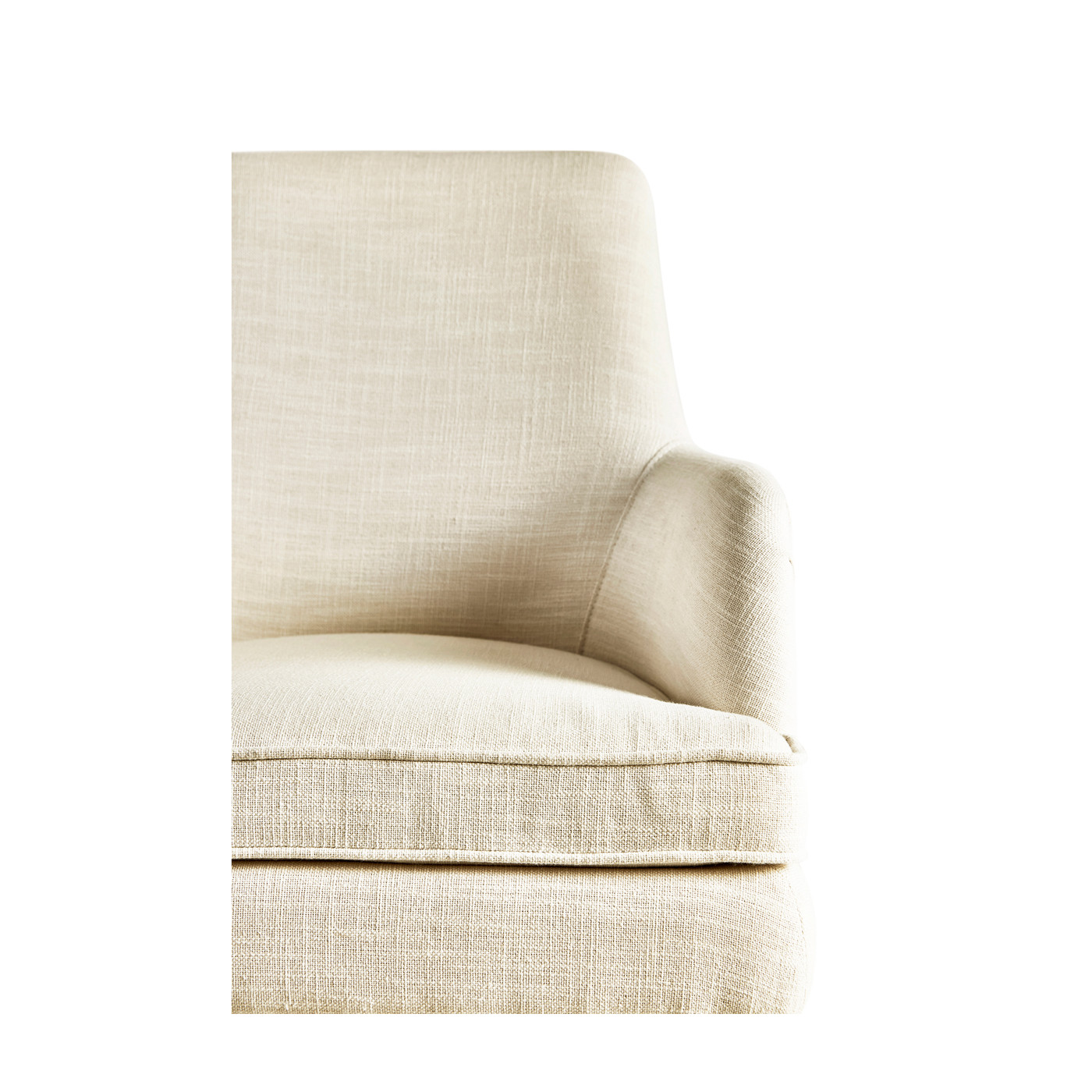 Shoal Linen & Grasscloth Host Chair