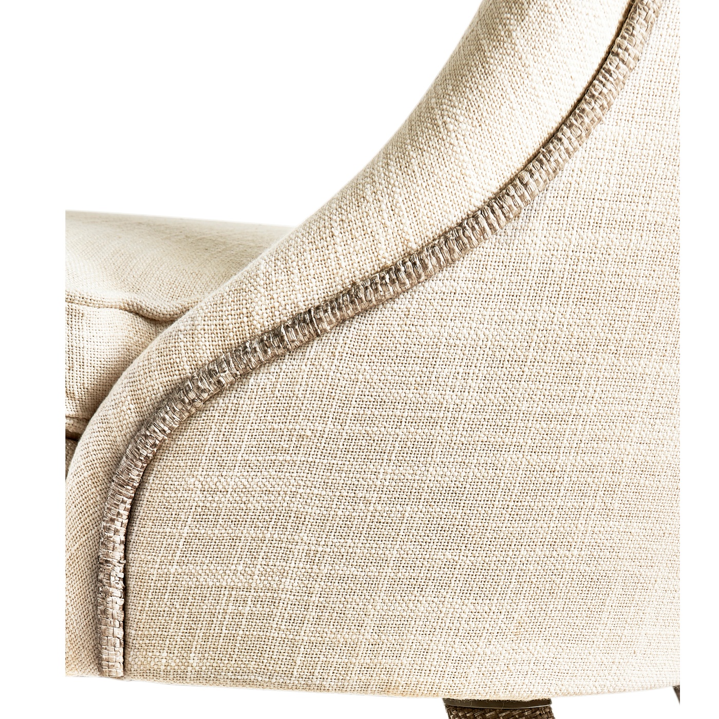 Shoal Linen & Grasscloth Side Chair