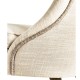 Shoal Linen & Grasscloth Side Chair
