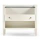 Coy Glass Shelf Nightstand