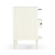 Coy Glass Shelf Nightstand