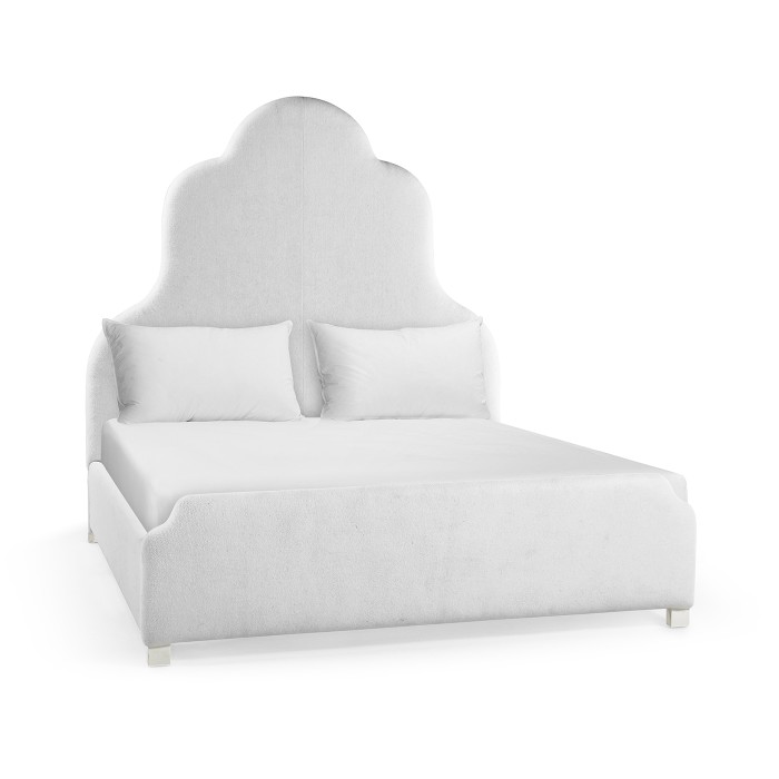 Aerial Uph. Panel King Bed - COM