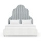 Aerial Uph. Panel King Bed