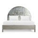 Shimmering Moon Half Round Panel UK King Bed