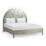 Shimmering Moon Half Round Panel UK King Bed