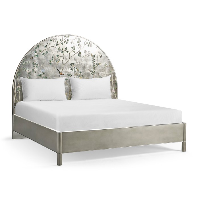 Shimmering Moon Half Round Panel UK King Bed