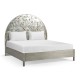 Shimmering Moon Half Round Panel UK King Bed