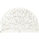 Moon Flower Half Round Carved Panel Bed